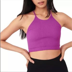 FP Movement Happiness Runs Crop in magenta - Size M/L